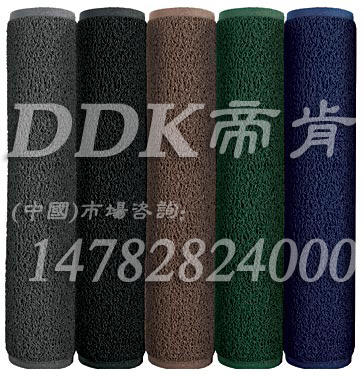 pvc拉絲地毯帝肯(DDK)_6850/6050（3mw|朗麗美）樣板圖片,帝肯(DDK)_6850/6050（3mw|朗麗美）環(huán)保pvc噴絲地毯效果圖,pvc噴絲門墊